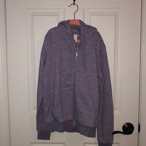 H&M Purple Hooded Jacket